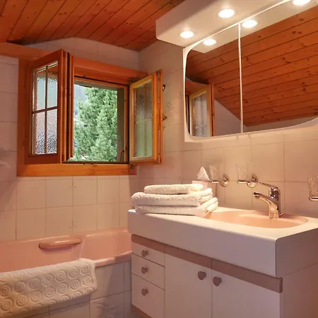 シャレー Chalet Authentique Avec Magnifique Vue Sur L'eiger